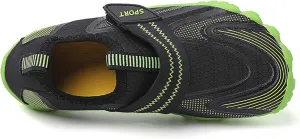 Fashion Boys Girls' Width Edition Lightweight Comfortable Wading Beach Shoes, Casual Skateboarding Shoes , Versatile Anti slip Walking Shoes, Outdoor Jogging Shoes, Leisure Dance Shoes, Park Flats