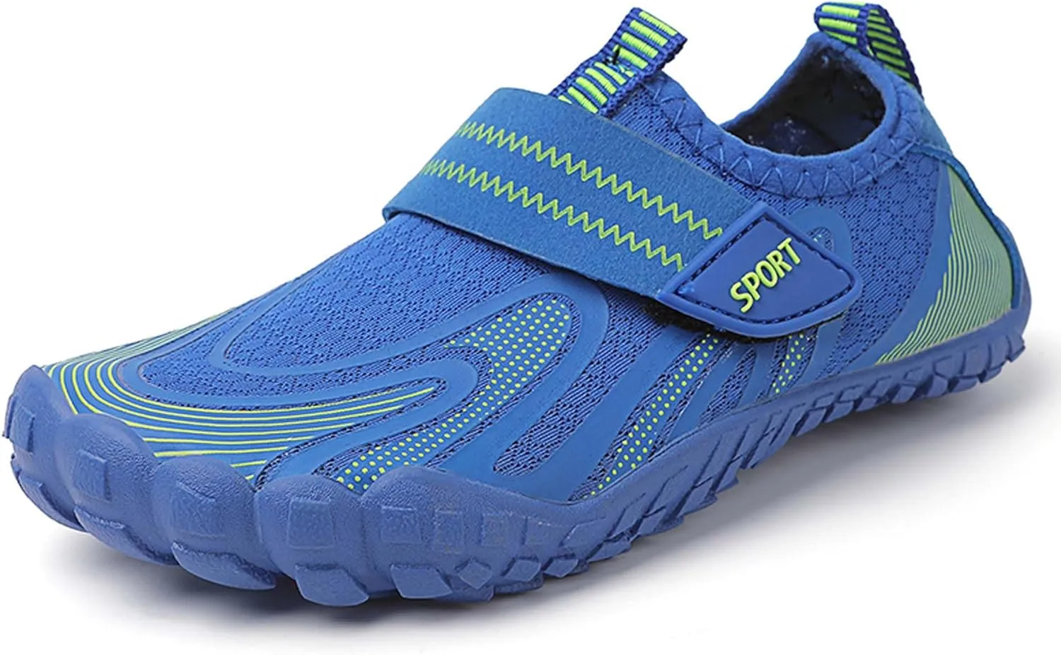 Fashion Boys Girls' Width Edition Lightweight Comfortable Wading Beach Shoes, Casual Skateboarding Shoes , Versatile Anti slip Walking Shoes, Outdoor Jogging Shoes, Leisure Dance Shoes, Park Flats