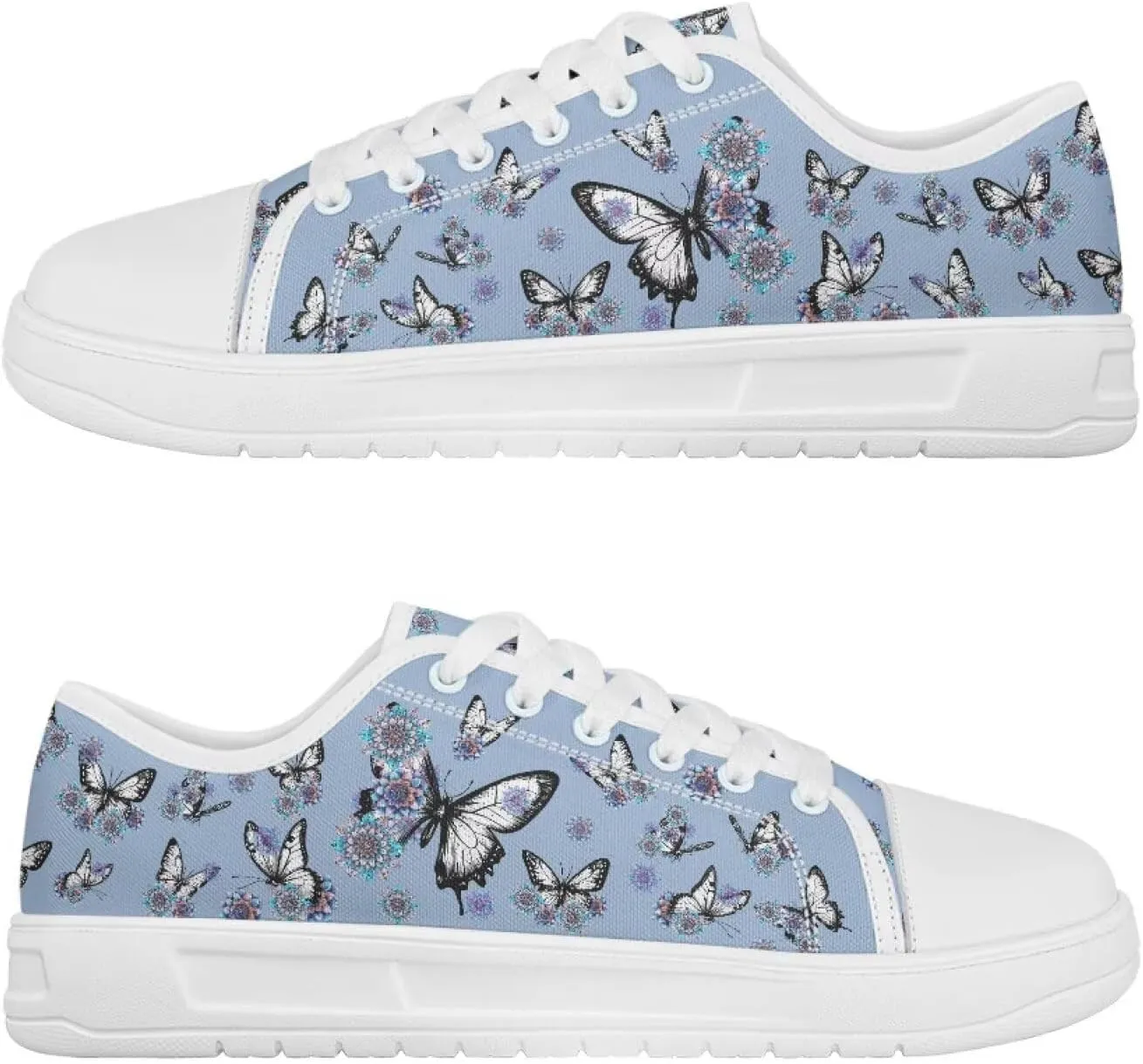 Fashion Sneakers for Women Lace up Memory Foam Insole and Non-Slip Womens Shoes Dressy Casual Spring Shoes