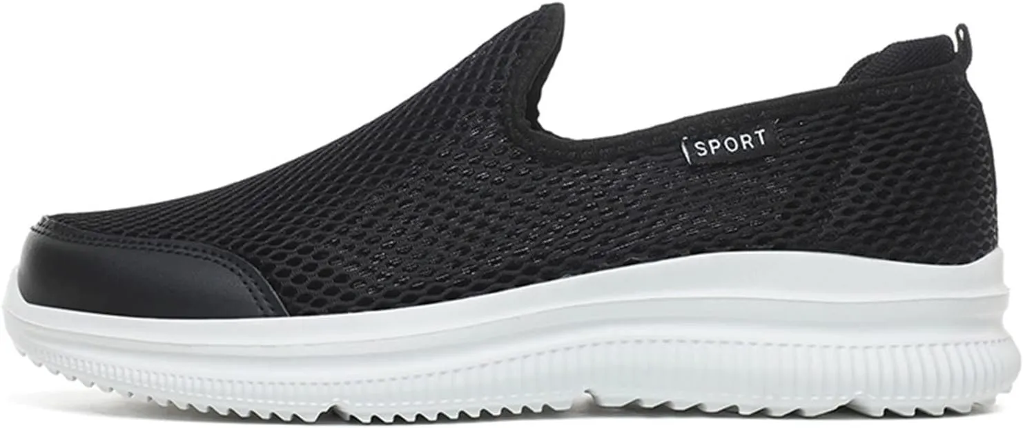 Fashion Summer Men Breathable Mesh Flat Elastic Casual Shoes Mens Sneaker Socks Sneaker