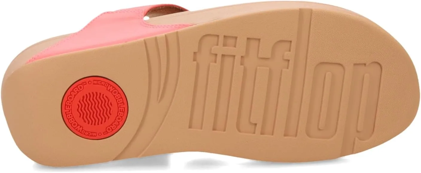 FitFlop Women's Lulu Leather Toe-Post Thong Sandals