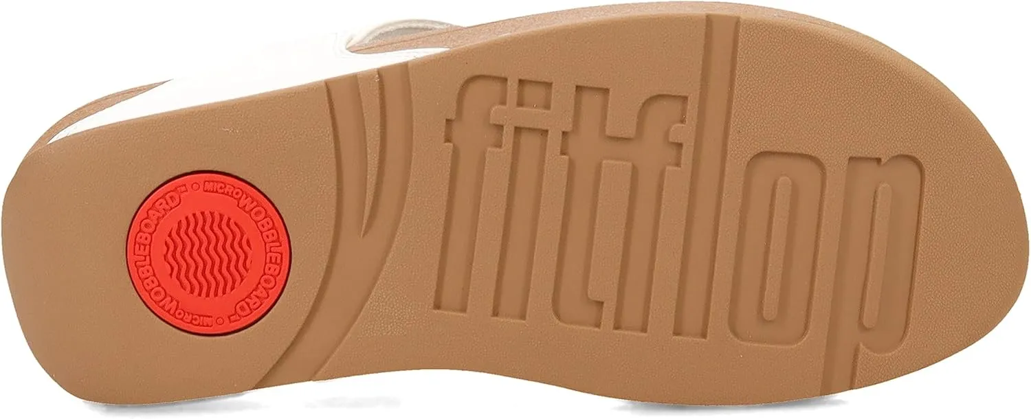 FitFlop Women's Lulu Leather Toe-Post Thong Sandals