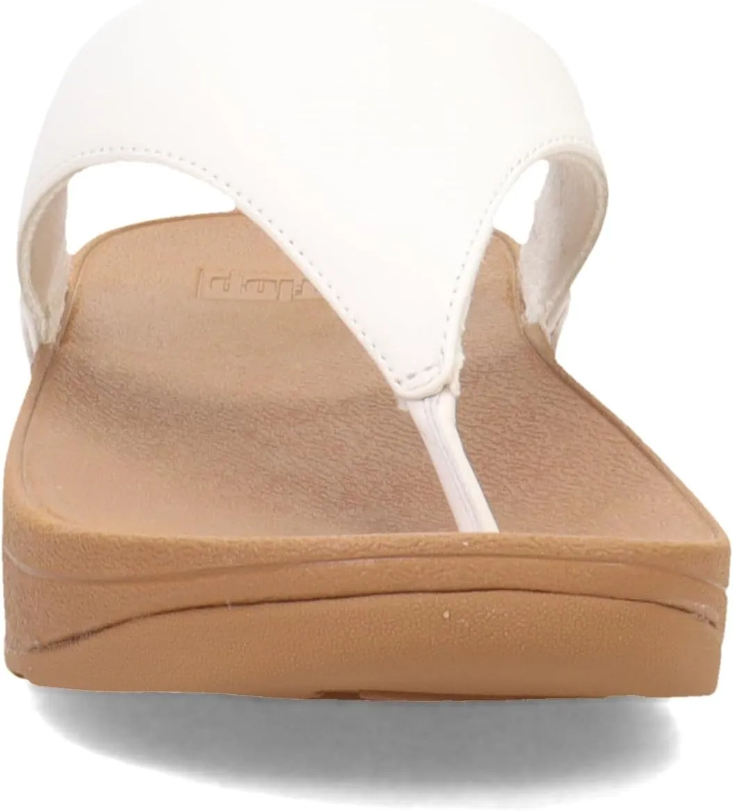 FitFlop Women's Lulu Leather Toe-Post Thong Sandals