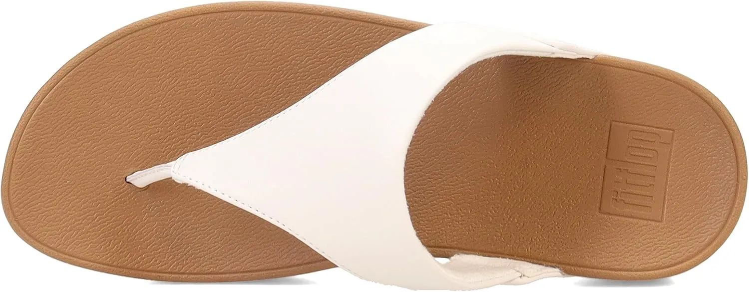 FitFlop Women's Lulu Leather Toe-Post Thong Sandals