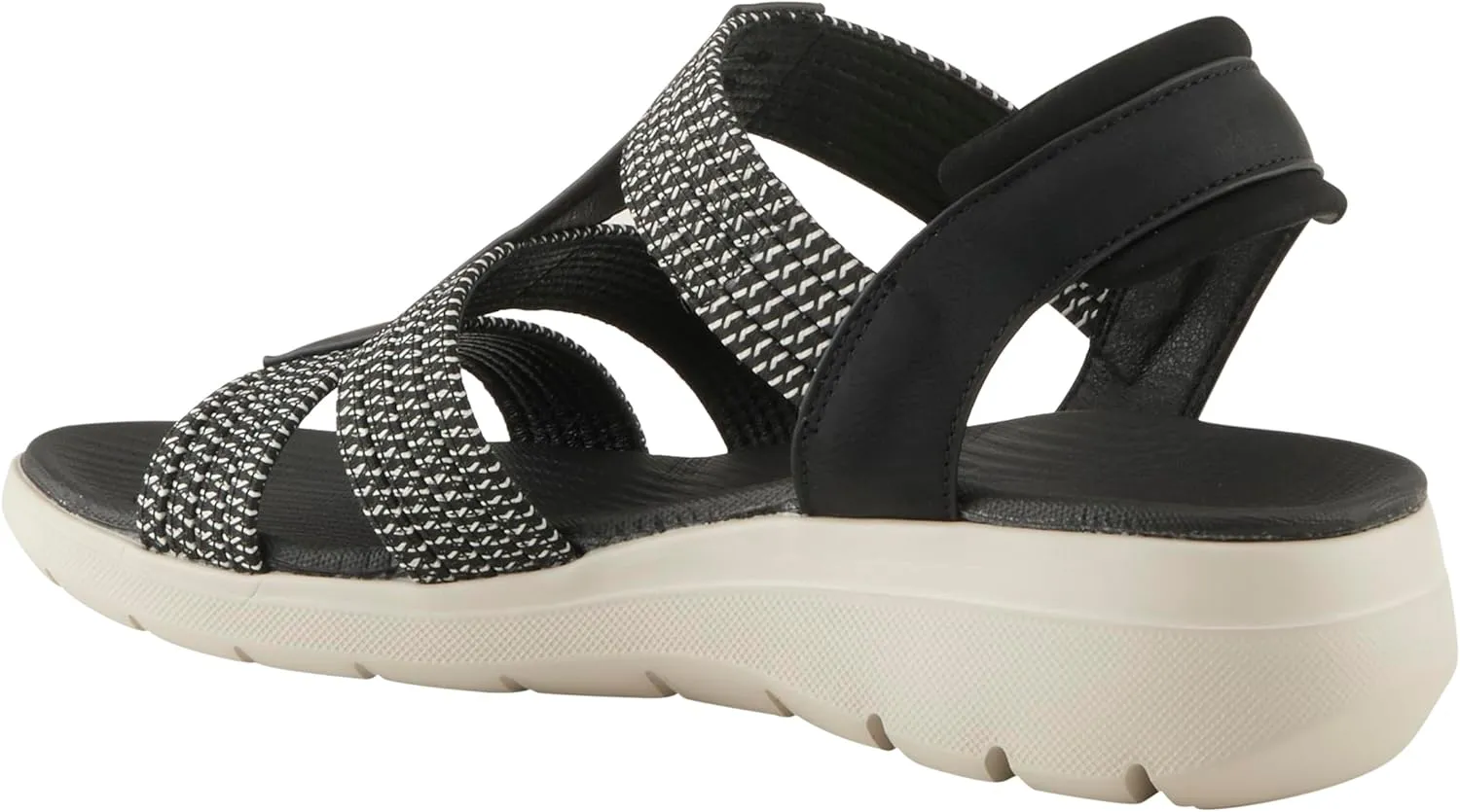 Flexus Women's CARDONA Ankle Strap Sandals – Comfortable Multi-Strap Design with Arch Support and Shock-Absorbent Outsole