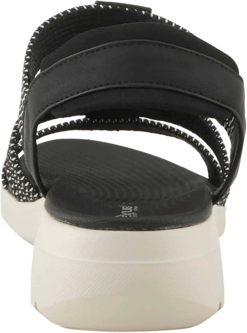 Flexus Women's CARDONA Ankle Strap Sandals – Comfortable Multi-Strap Design with Arch Support and Shock-Absorbent Outsole