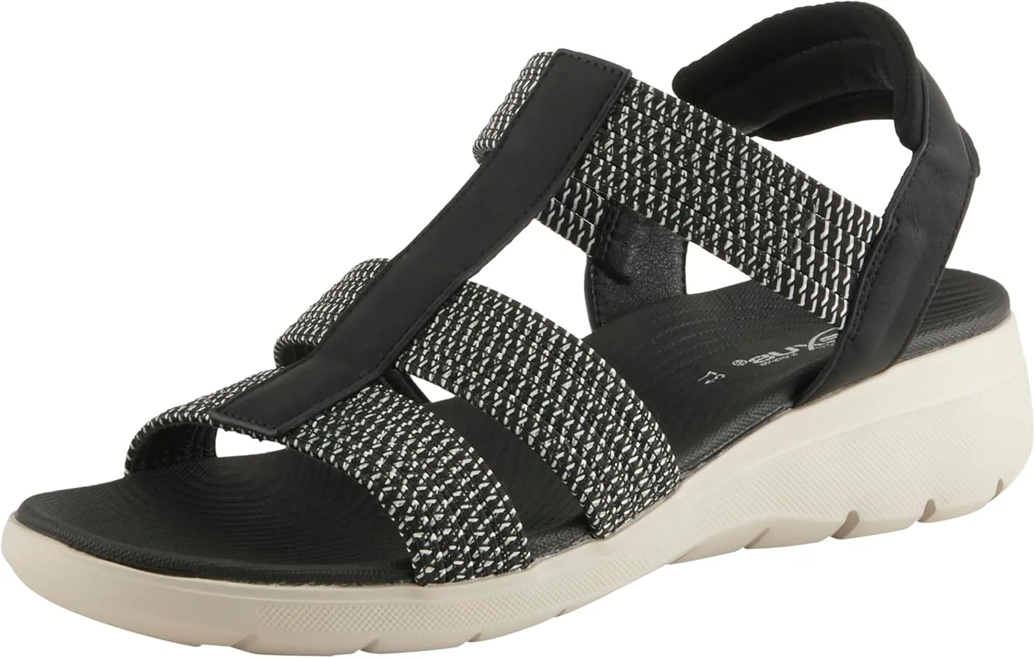 Flexus Women's CARDONA Ankle Strap Sandals – Comfortable Multi-Strap Design with Arch Support and Shock-Absorbent Outsole