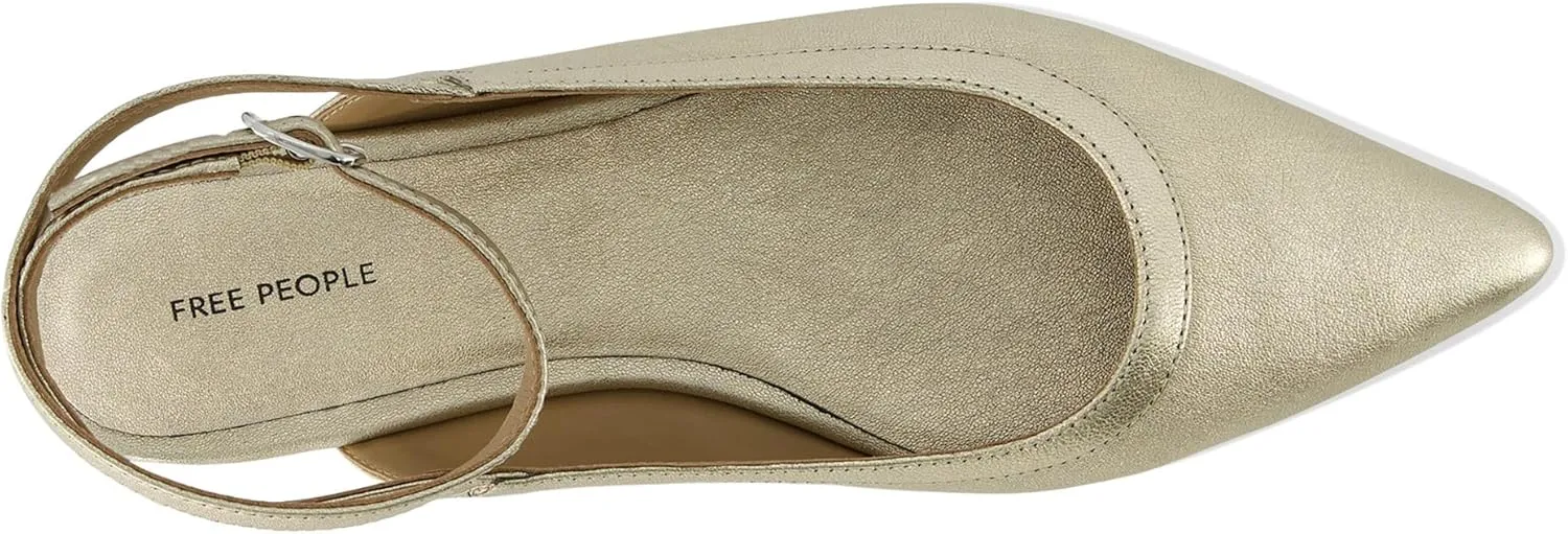 Free People Women's Jules Point Wrap Flats Ballet