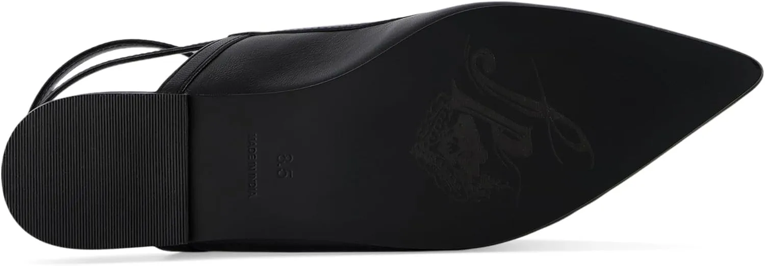 Free People Women's Jules Point Wrap Flats Ballet