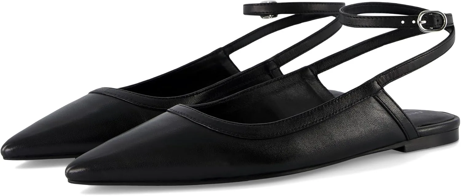 Free People Women's Jules Point Wrap Flats Ballet