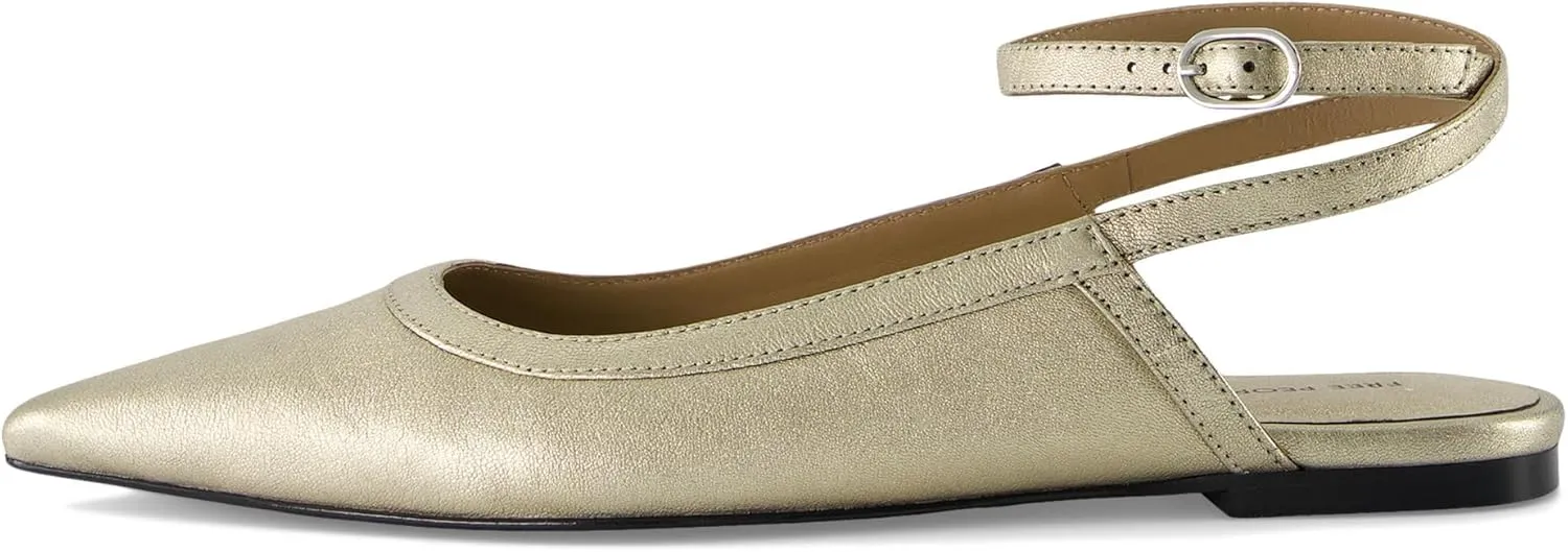 Free People Women's Jules Point Wrap Flats Ballet
