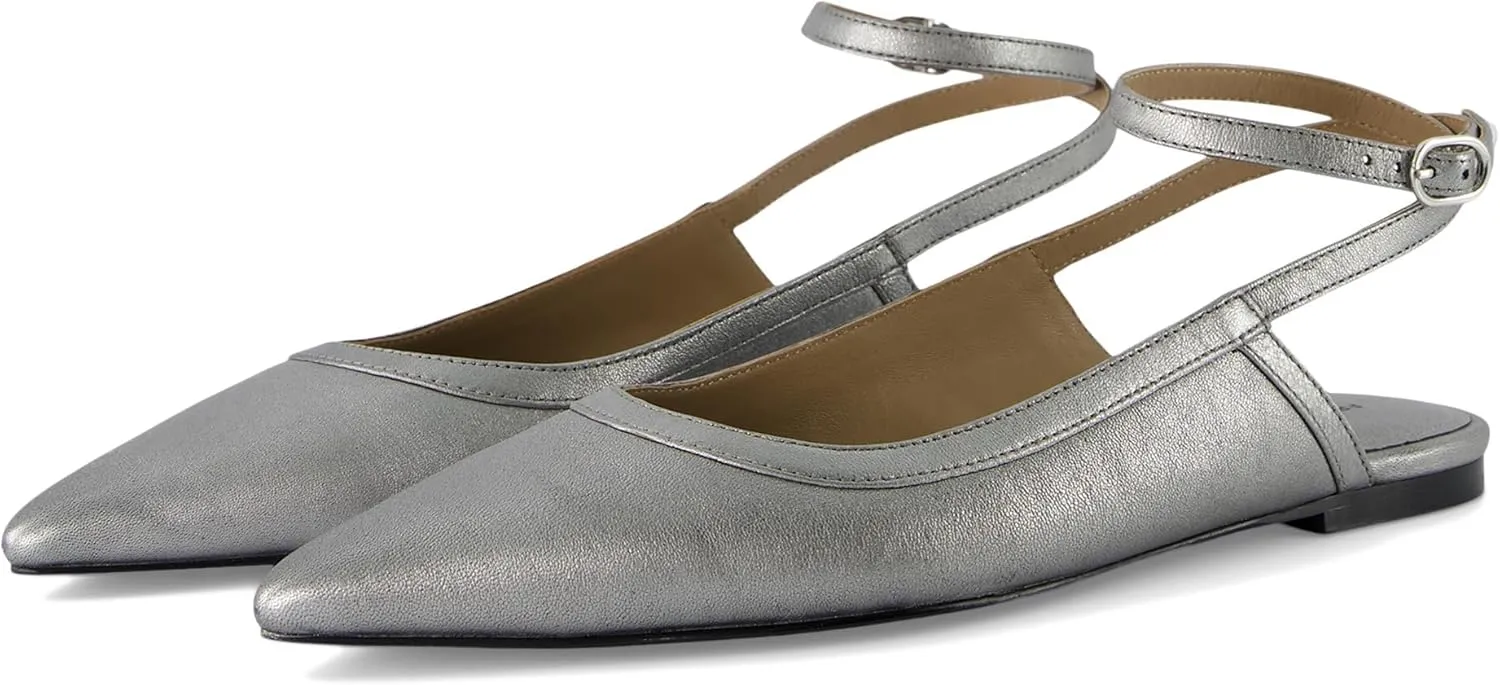 Free People Women's Jules Point Wrap Flats Ballet