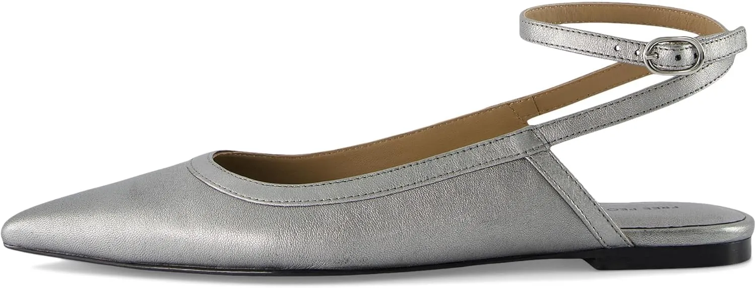 Free People Women's Jules Point Wrap Flats Ballet
