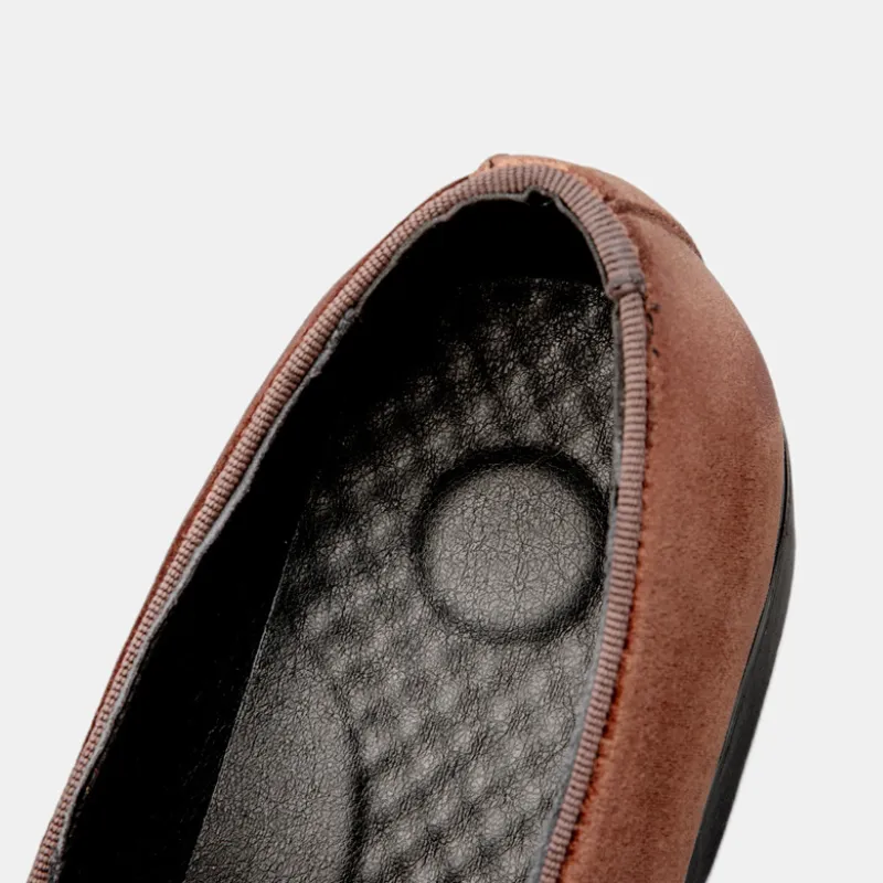 Gatsby Metallic Cap-Toe Loafers