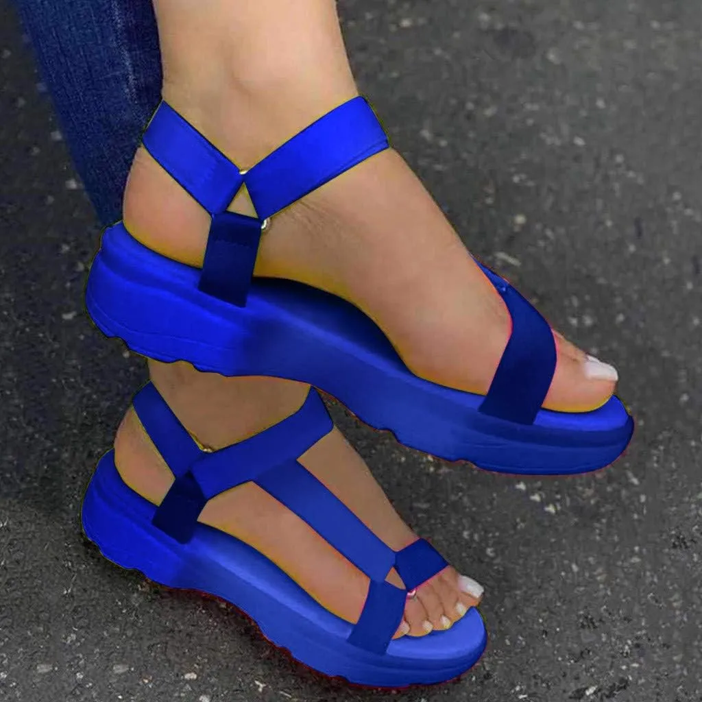 Gibobby Womens Summer Shoes,Women's Fish Mouth Espadrilles Slingback Platforms Sandals High Heel Ankle Strap Beach Shoes