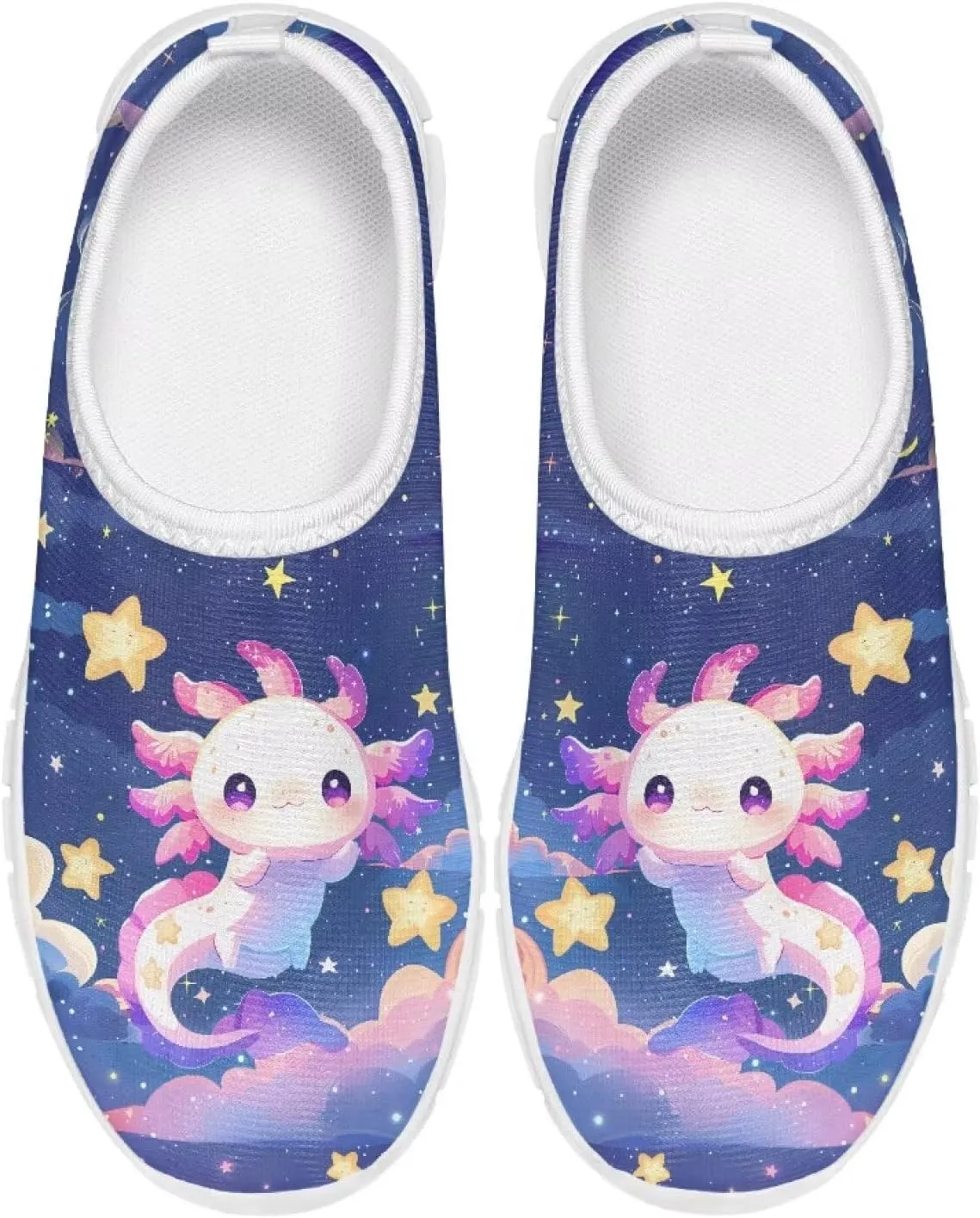Girls Athletic Shoes Cute Kids Gym Running Slip On Shoes for Girls