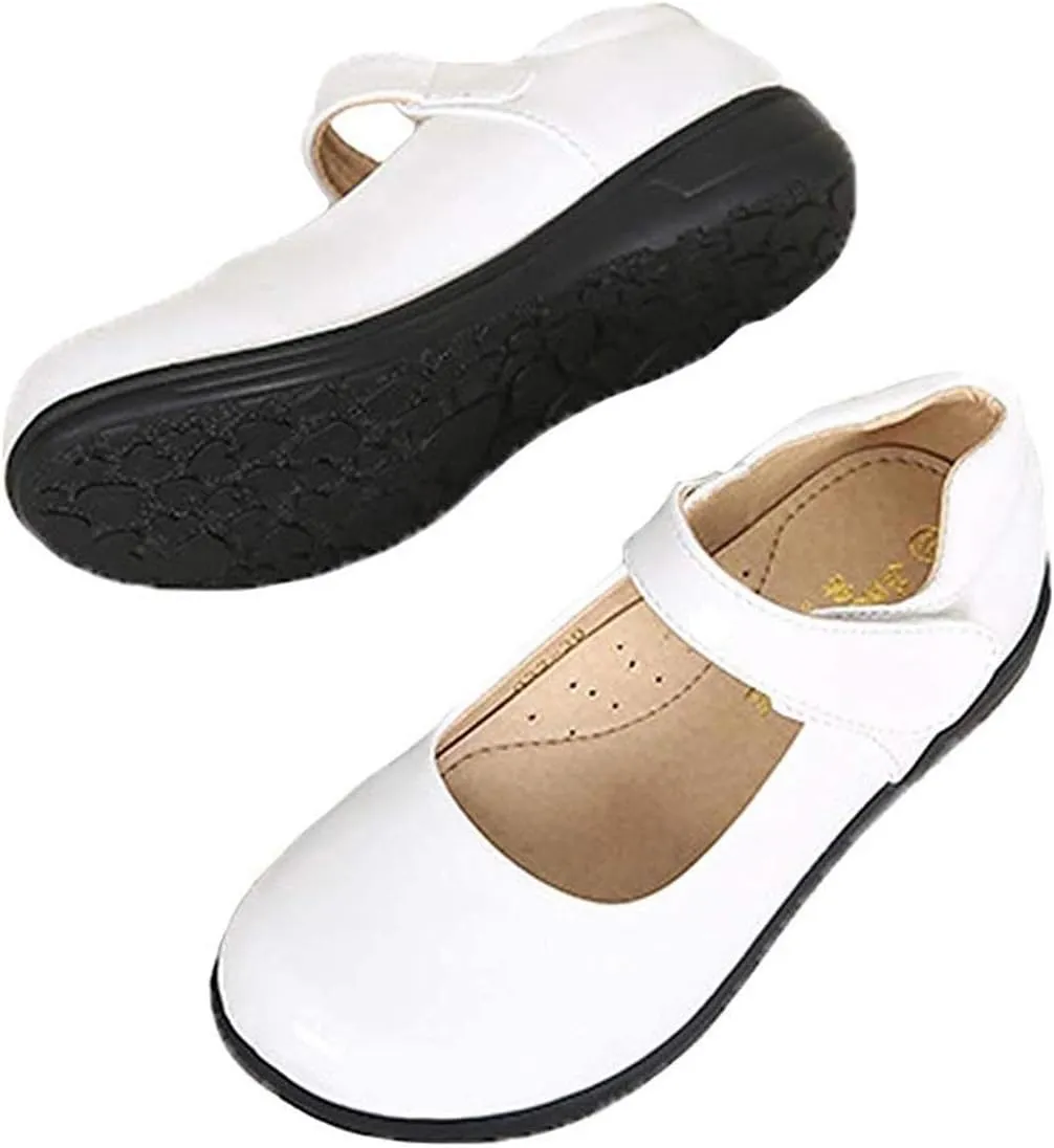 Girls Flat Oxfords School Uniform Shoes Performance Dress Shoes Princess Mary Jane