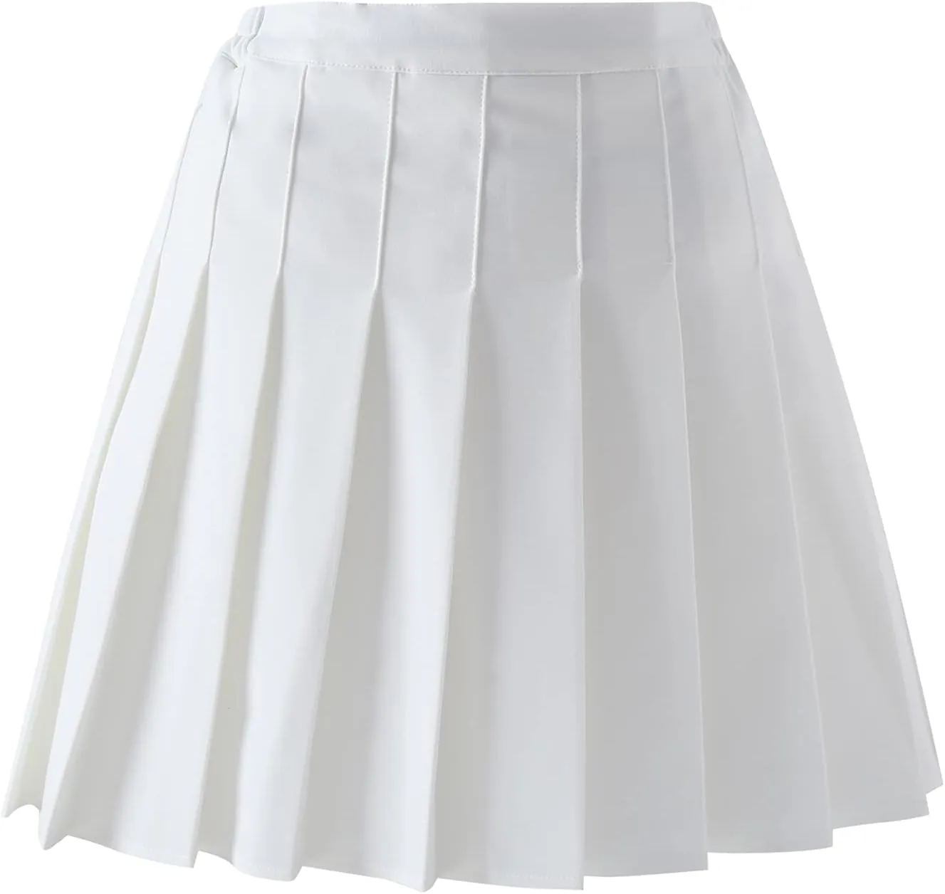 Girls' Pleated Plaid Mini Skirt with Shorts Girl Uniform School Tennis Skater Skirts Skort 2T-14Y
