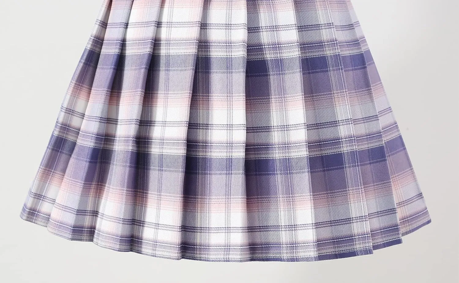 Girls' Pleated Plaid Mini Skirt with Shorts Girl Uniform School Tennis Skater Skirts Skort 2T-14Y