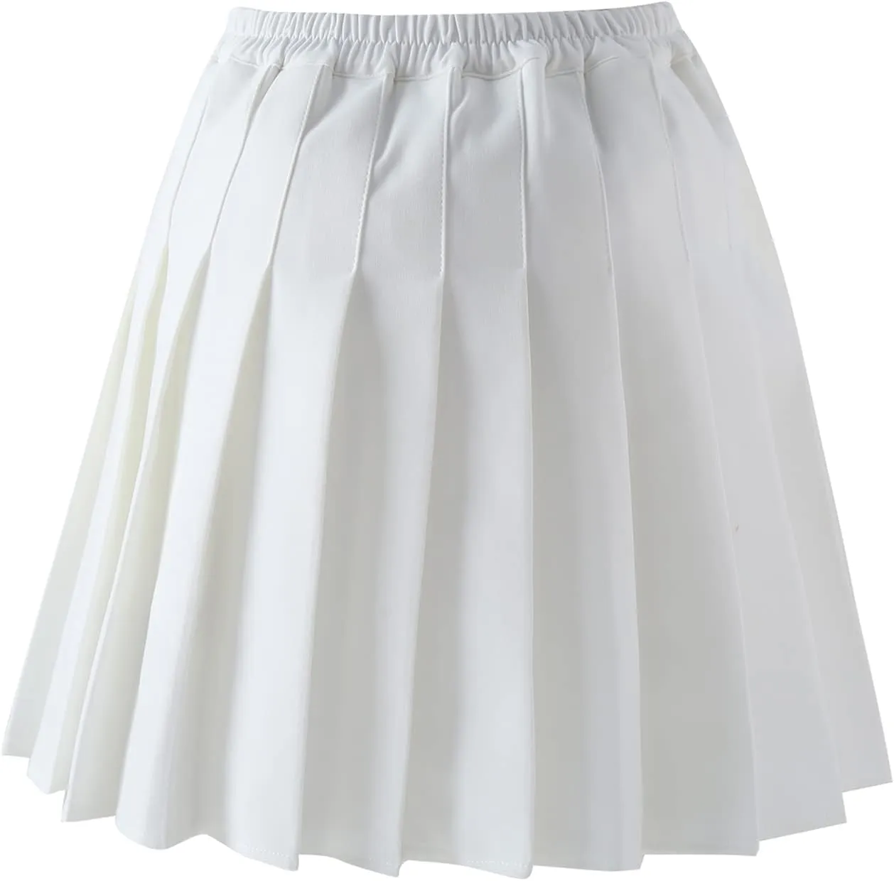 Girls' Pleated Plaid Mini Skirt with Shorts Girl Uniform School Tennis Skater Skirts Skort 2T-14Y