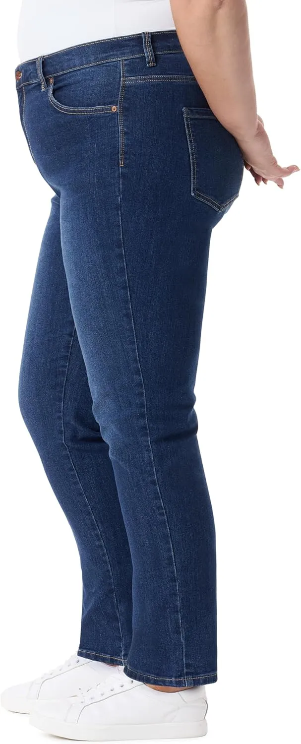 Gloria Vanderbilt Women's Amanda Classic High Rise Tapered Jean Plus Size