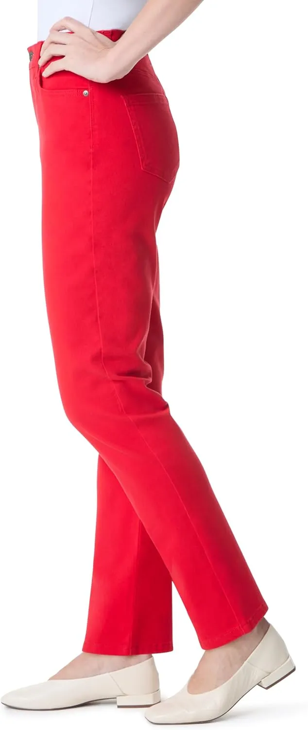 Gloria Vanderbilt Women's Amanda Classic High Rise Tapered Jean Standard