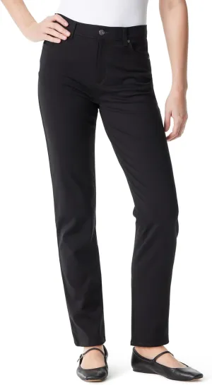 Gloria Vanderbilt Women's Amanda Ponte High Rise Knit Pant Standard