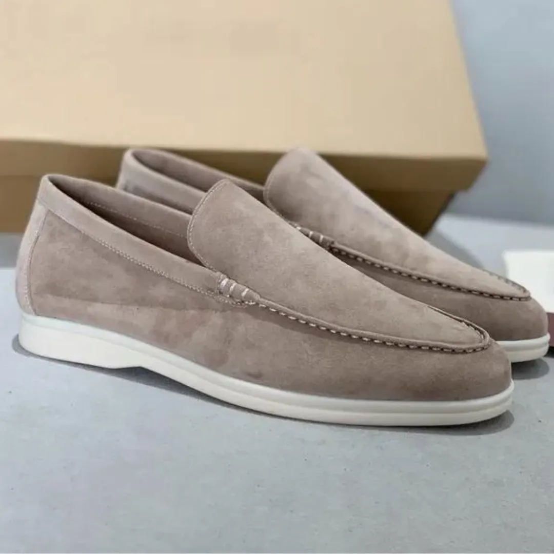 Helene - Wildleder-Loafers für stilvolle Eleganz
