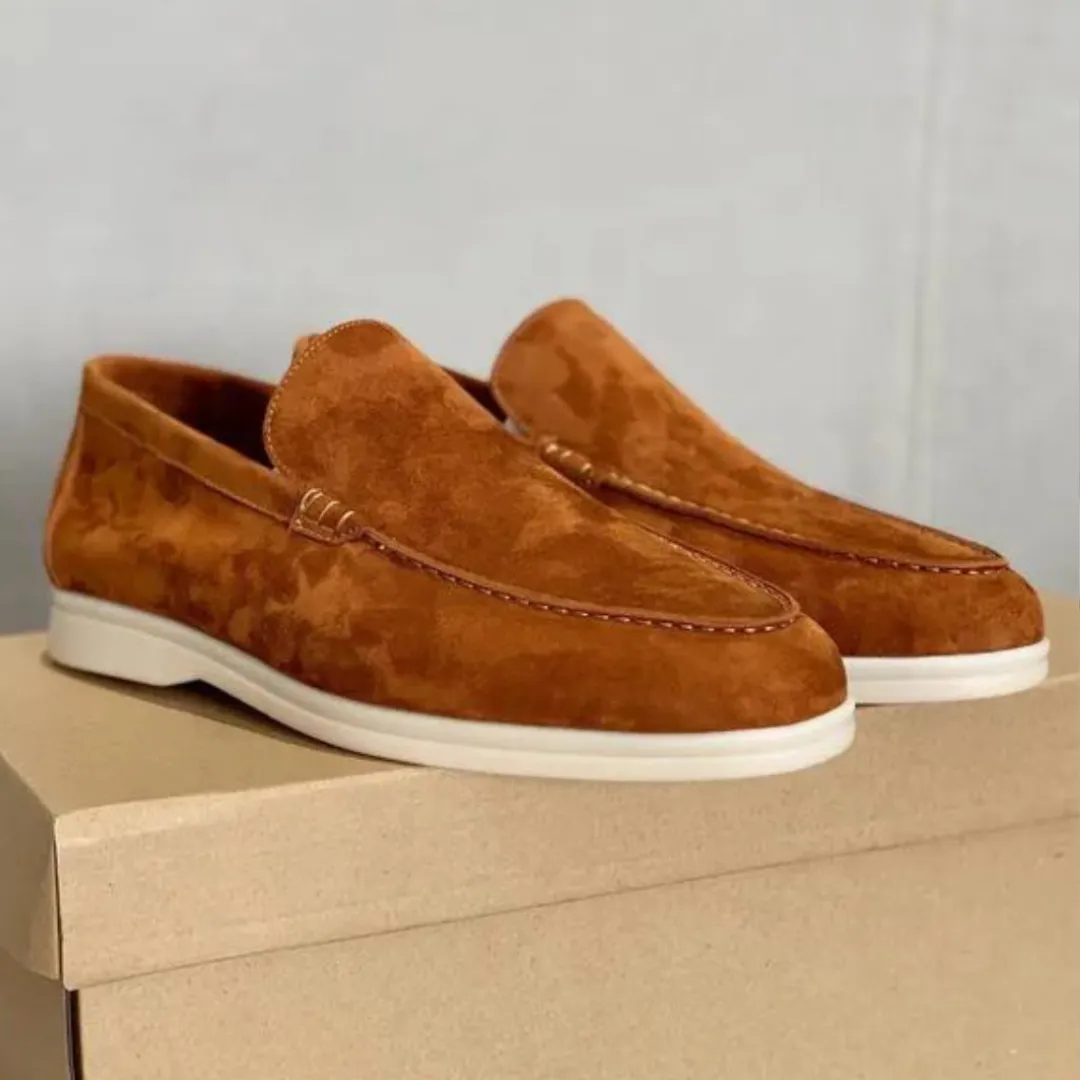 Helene - Wildleder-Loafers für stilvolle Eleganz