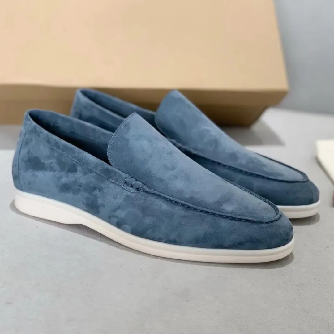 Helene - Wildleder-Loafers für stilvolle Eleganz