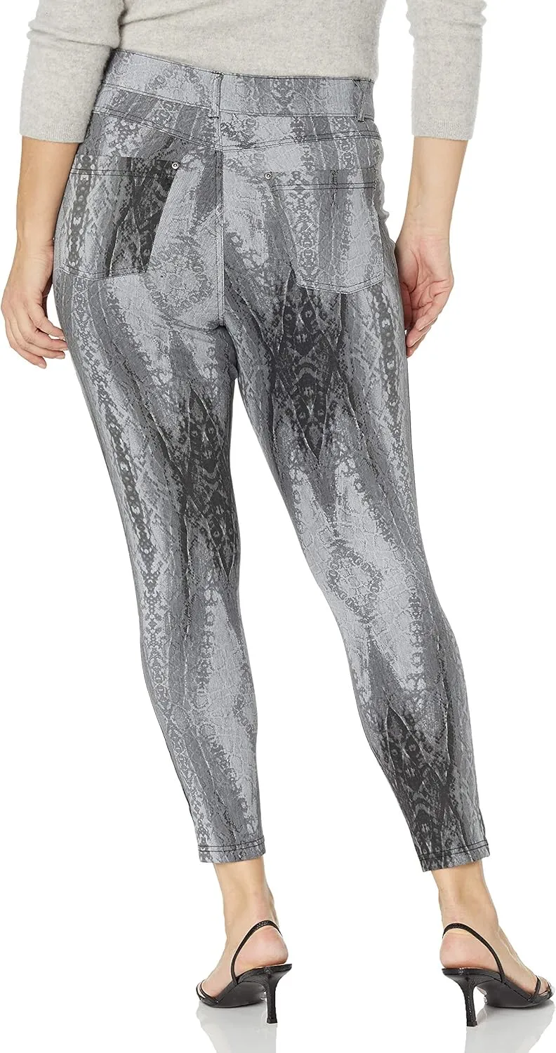 HUE Women's High Rise Denim Legging