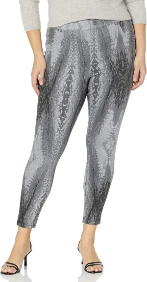 HUE Women's High Rise Denim Legging