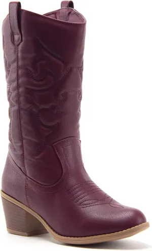Jazame Women's TEX Tall Western Cowboy Dress Boots - Comfortable Cowgirl Boots for Women, Cowboy Boots, Cow Boy Boots Womens, embroidered, Botas