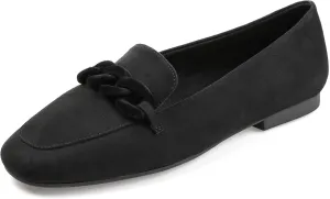 Journee Women's Comfort Foam Cordell Dress Flats Black, 8 Wide