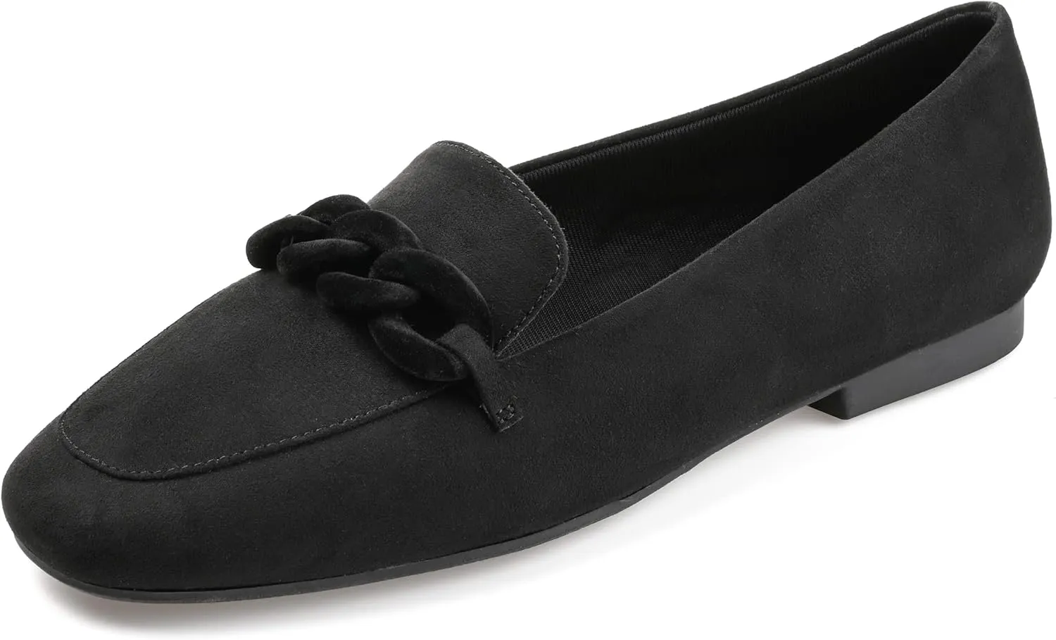 Journee Women's Comfort Foam Cordell Dress Flats Black, 8 Wide