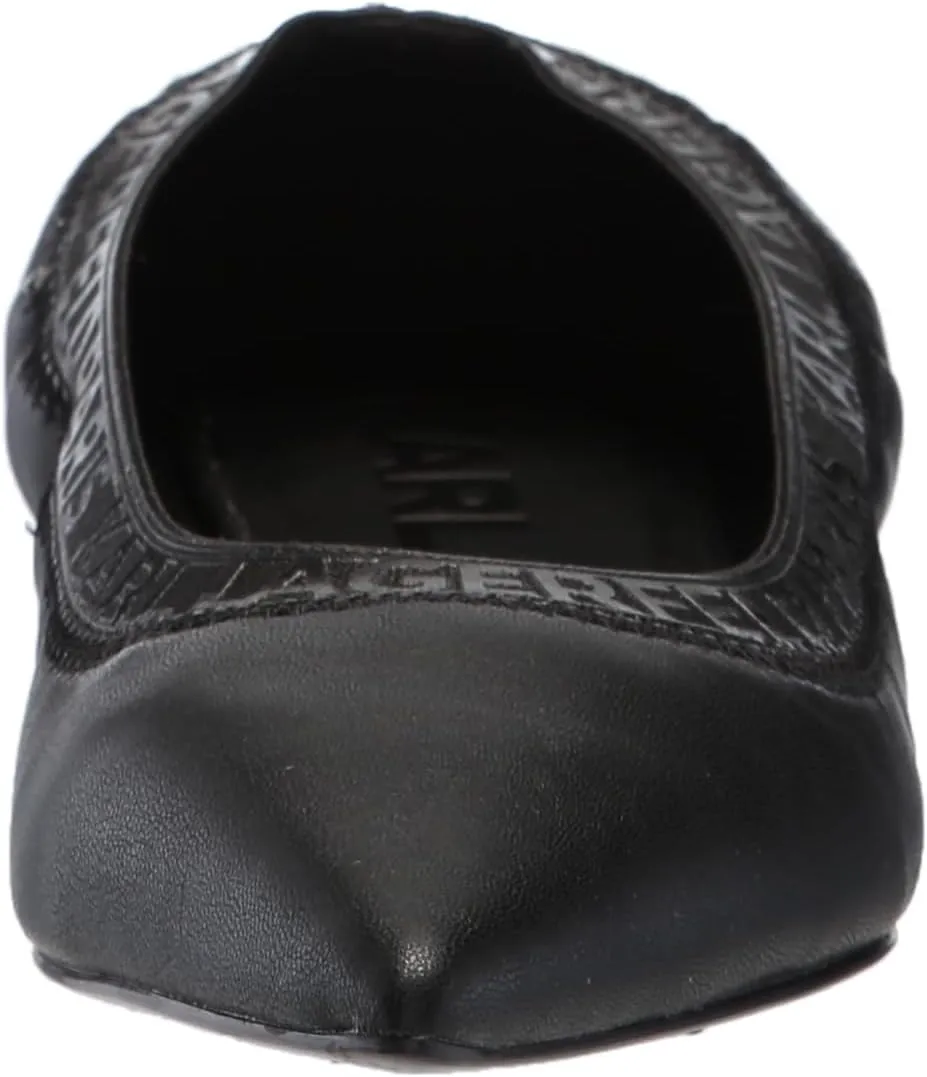 KARL LAGERFELD womens Vinette Everyday Ballet Flat