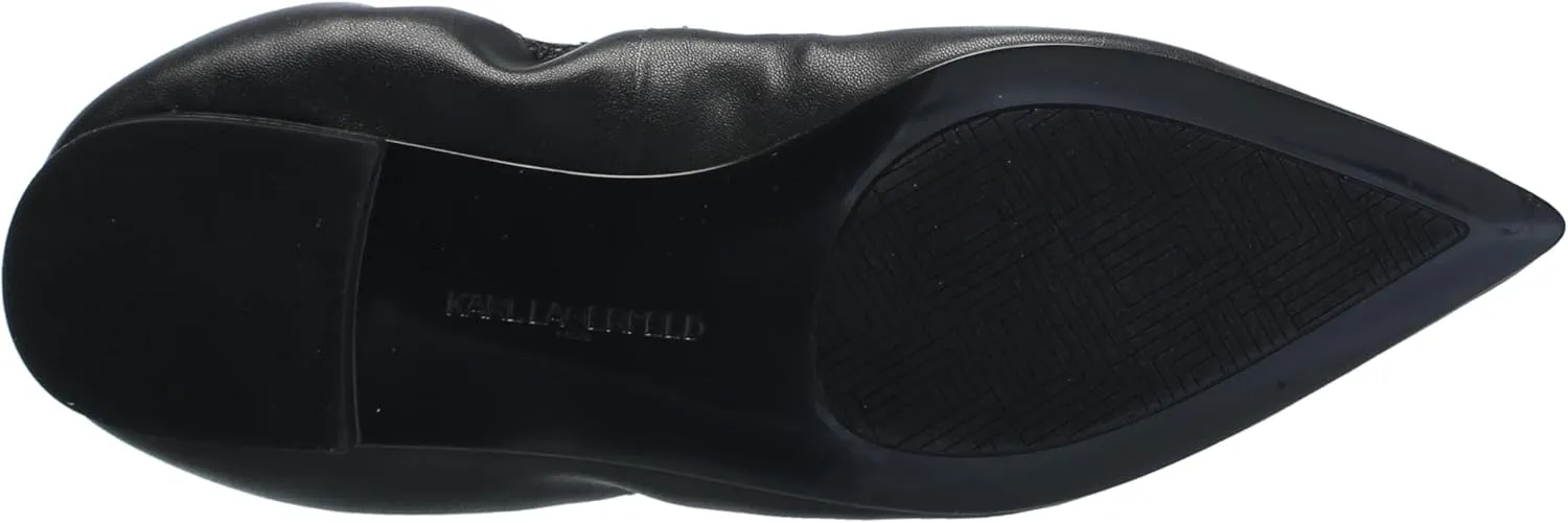 KARL LAGERFELD womens Vinette Everyday Ballet Flat