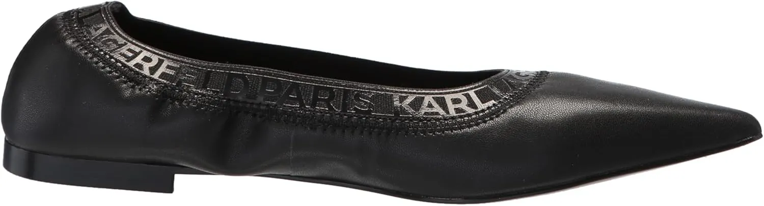 KARL LAGERFELD womens Vinette Everyday Ballet Flat