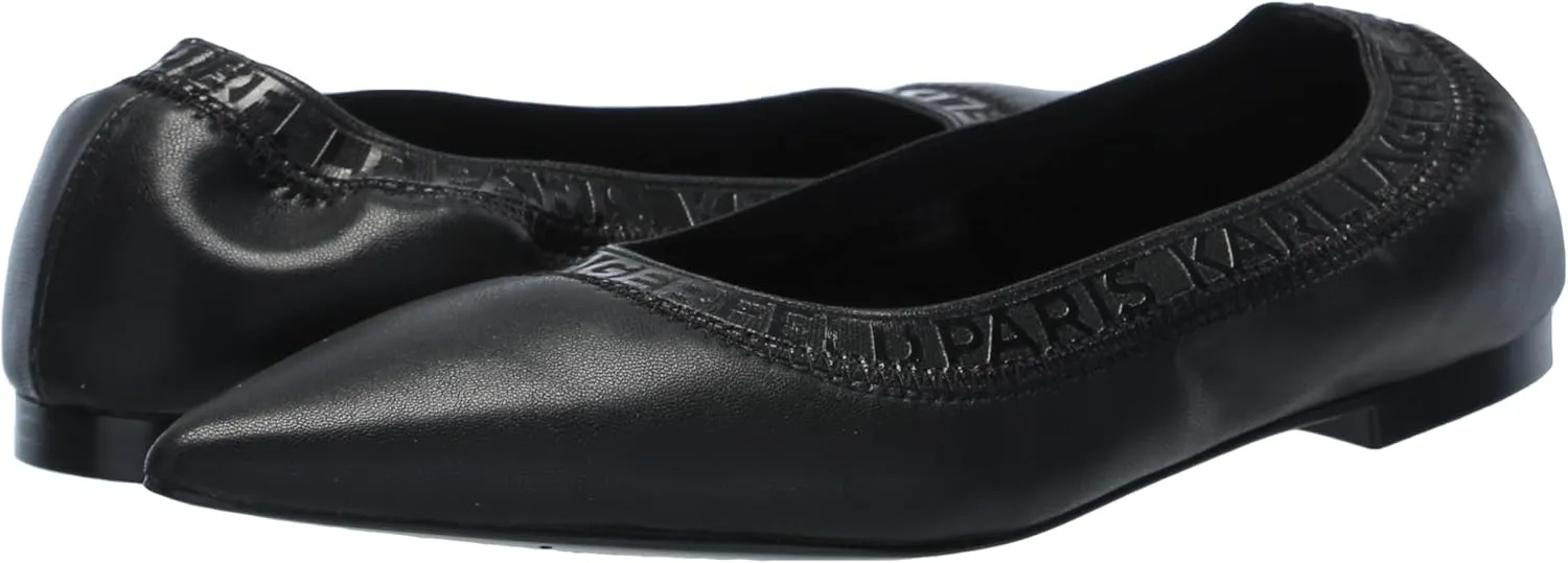 KARL LAGERFELD womens Vinette Everyday Ballet Flat