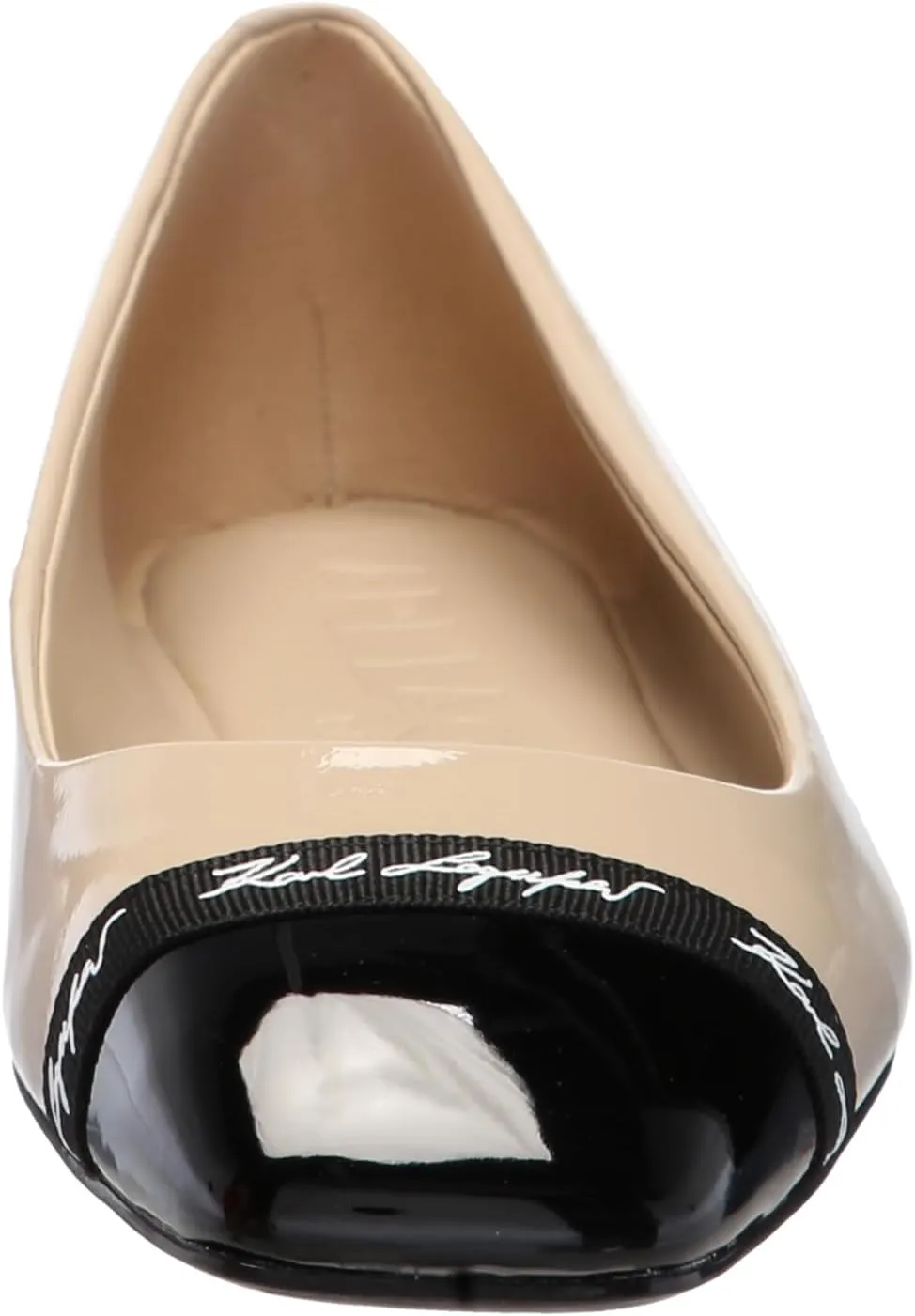KARL LAGERFELD Women's Zayne Stones Everyday Ballet Flat
