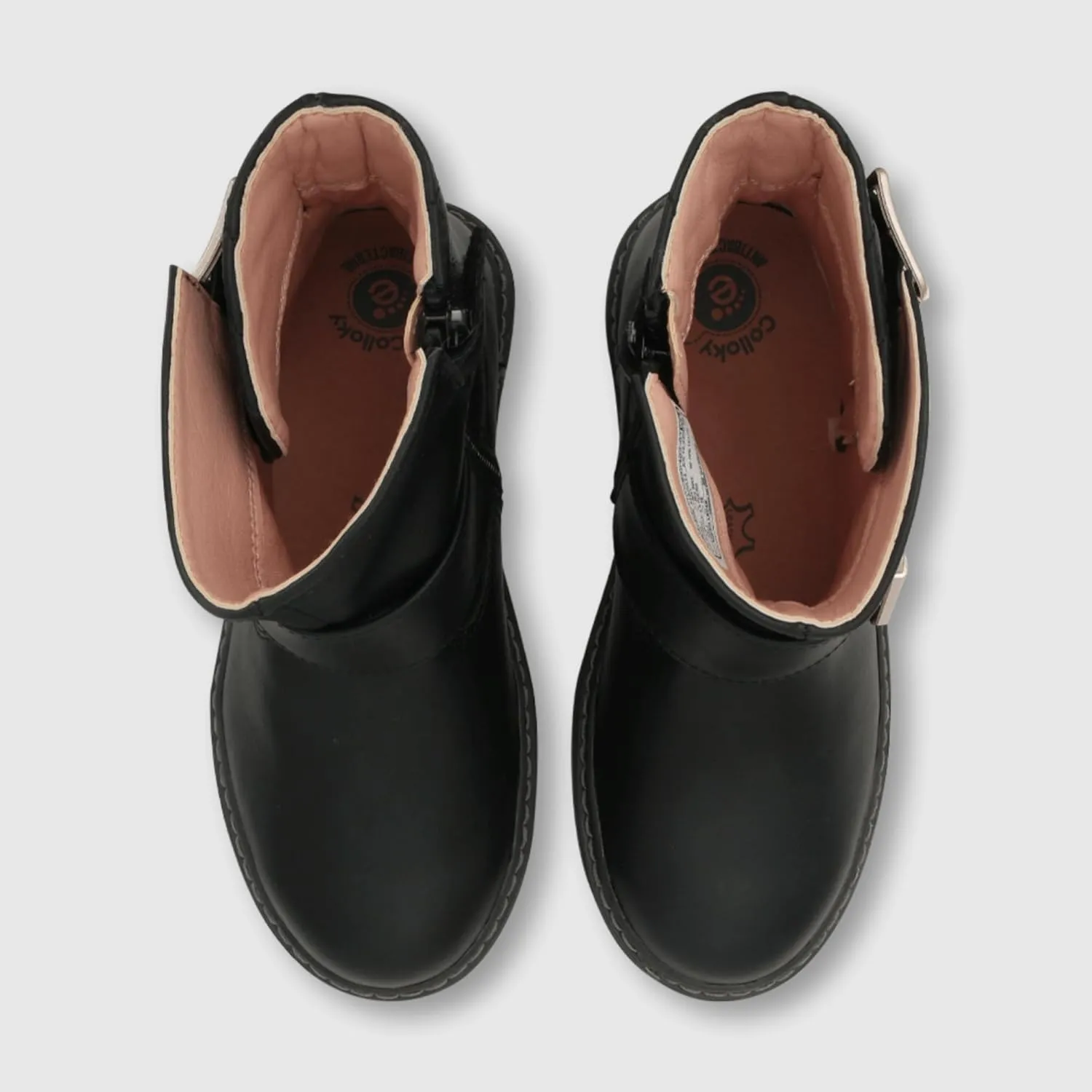Kid Boots for Girls - Fashionable, Durable & Lightweight Boots - Leather, Non-Slip Insoles - Stylish Footwear for Kids