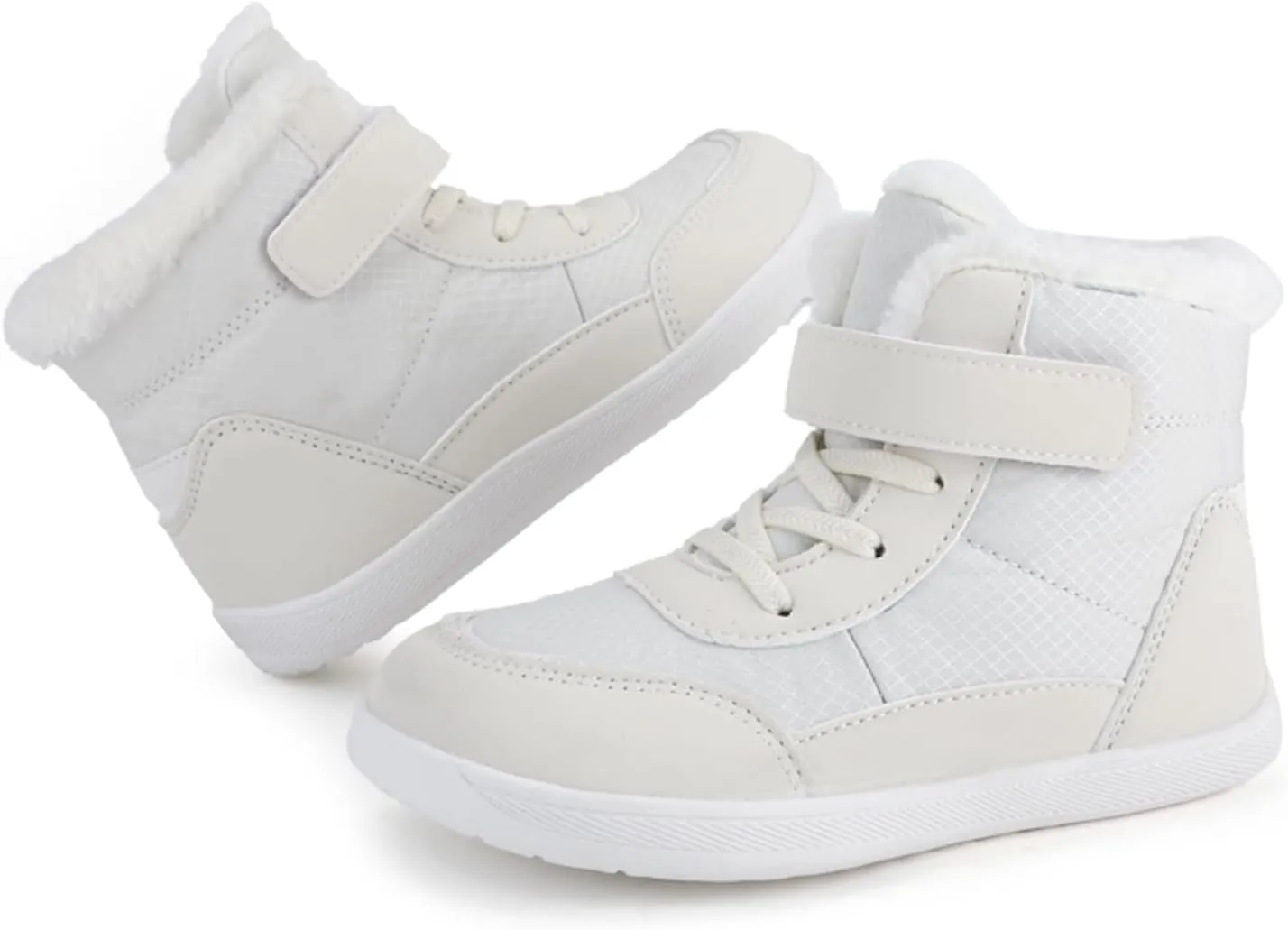 Kids Barefoot Winter Boots - Waterproof, Non-Slip, Warm Fit