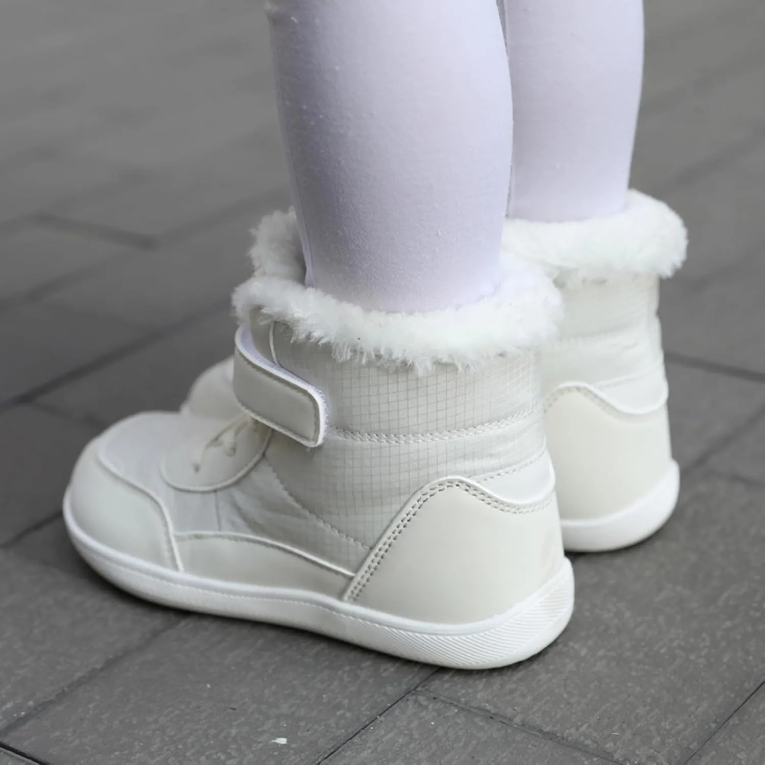 Kids Barefoot Winter Boots - Waterproof, Non-Slip, Warm Fit
