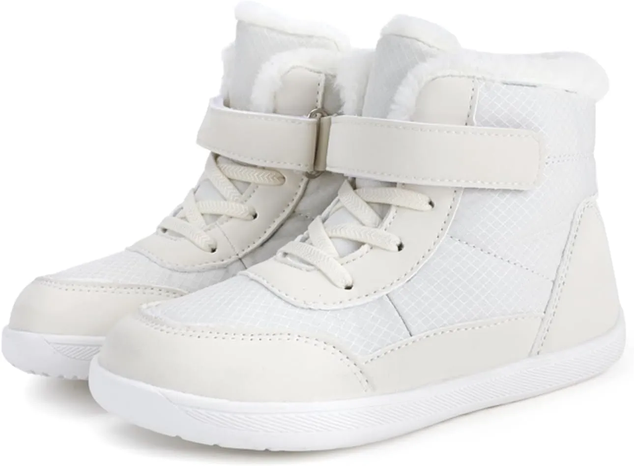 Kids Barefoot Winter Boots - Waterproof, Non-Slip, Warm Fit
