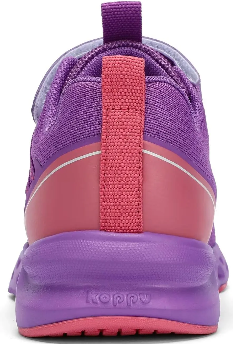 koppu Kids Sneakers for Boys Girls Tennis Fashion Shoes Lightweight Running Shoes Breathable Sport Athletic