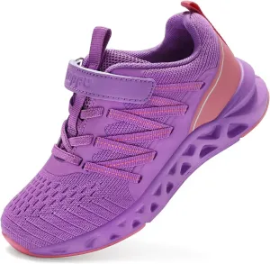 koppu Kids Sneakers for Boys Girls Tennis Fashion Shoes Lightweight Running Shoes Breathable Sport Athletic