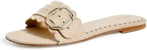 Larroudé Women's Ivy Ruffle Sandals