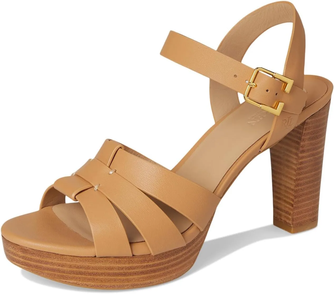 Lauren Ralph Lauren Women's Soffia Nappa Leather Sandal