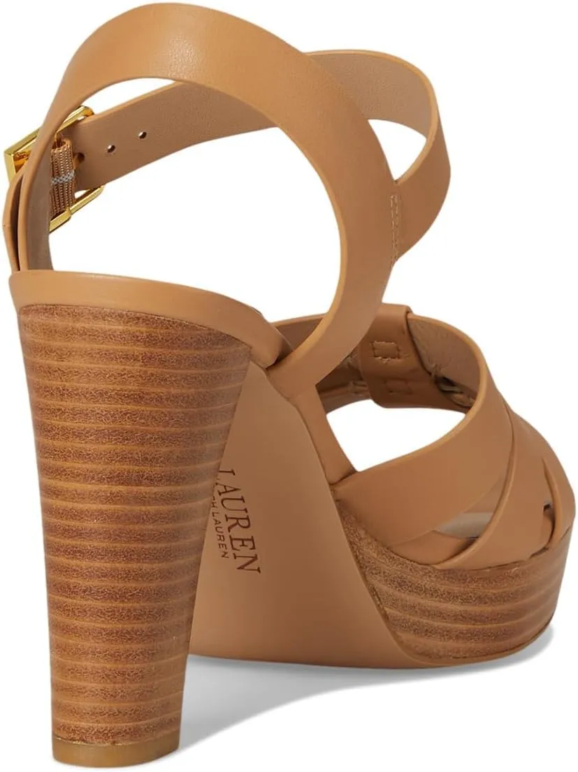 Lauren Ralph Lauren Women's Soffia Nappa Leather Sandal