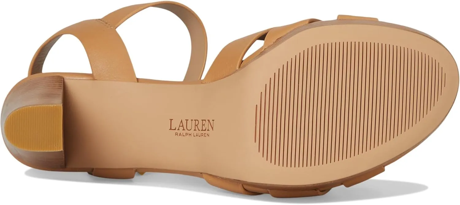 Lauren Ralph Lauren Women's Soffia Nappa Leather Sandal